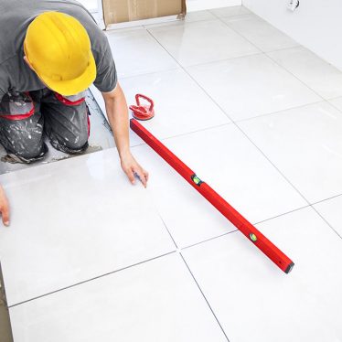 tiling floor