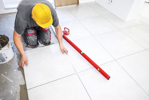 tiling floor
